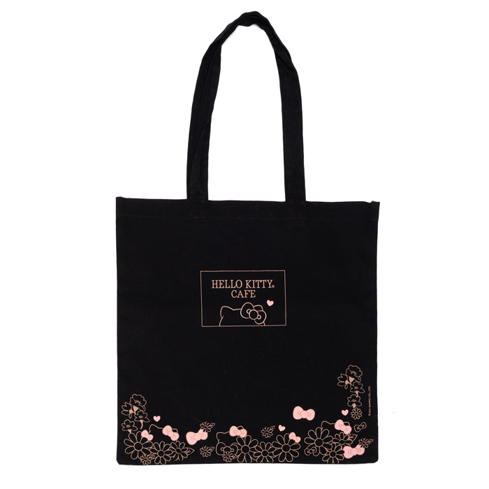Hello Kitty® Black Flowers Totebag